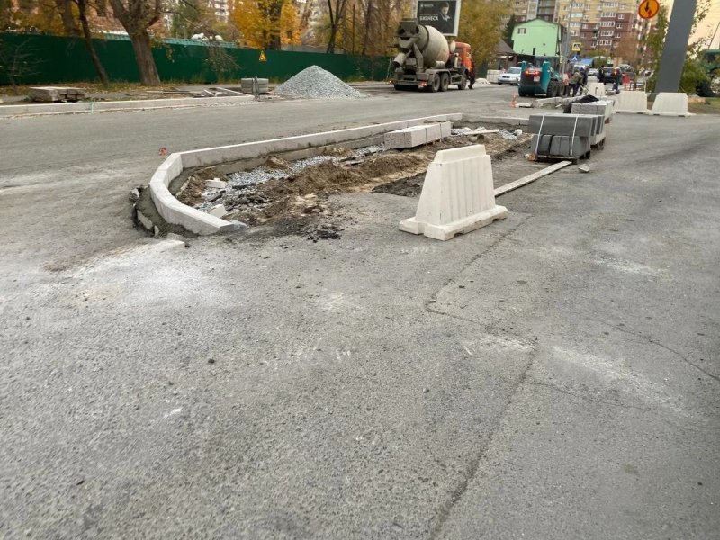 Бетон под бордюры в Челябинске